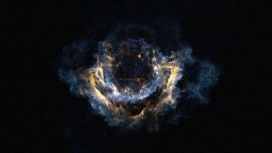 SpaceX Falcon 9 rocket plume blossoms over Florida | Space photo of the day for Feb. 18, 2026