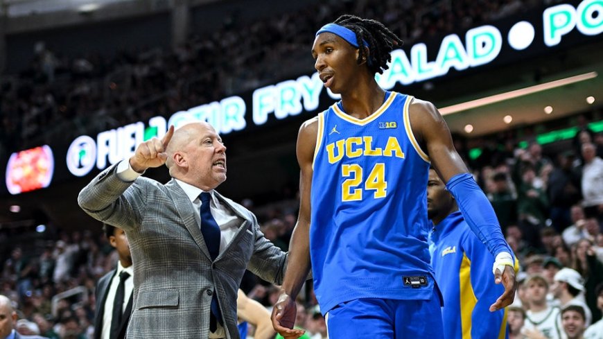 UCLA coach ejects own player mid-game after hard foul against Michigan State
