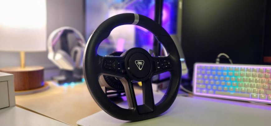 I love Turtle Beach's efforts to become a real racing sim competitor with its new VelocityOne Race KD3 wheel