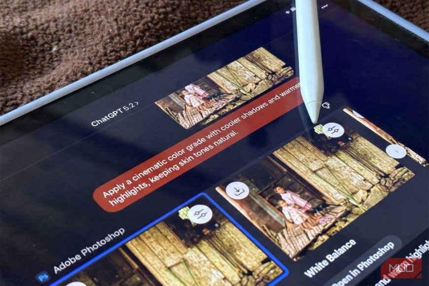 I used Photoshop in ChatGPT to edit 5 photos and the results were fuss-free