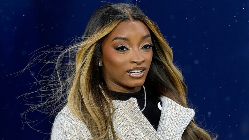 Simone Biles draws on Olympic setback to support Ilia Malinin after 'Quad God's' gold bid unravels