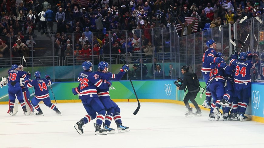 Team USA advances to Olympic men's hockey semifinal after exhilarating overtime winner