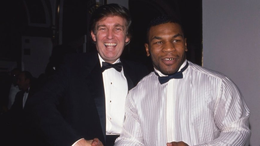 Trump says Mike Tyson has defended him against accusations of racism