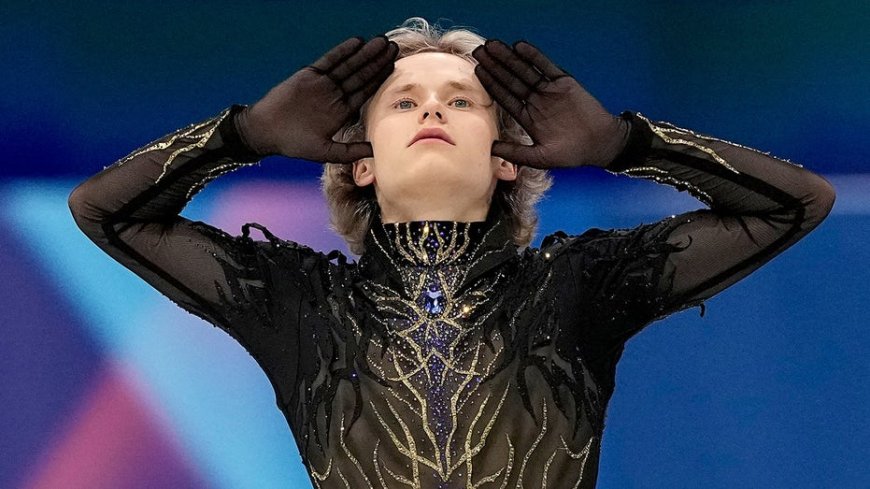 US figure skater Ilia Malinin says he wasn't ready for Olympic spotlight after multiple falls cost him medal