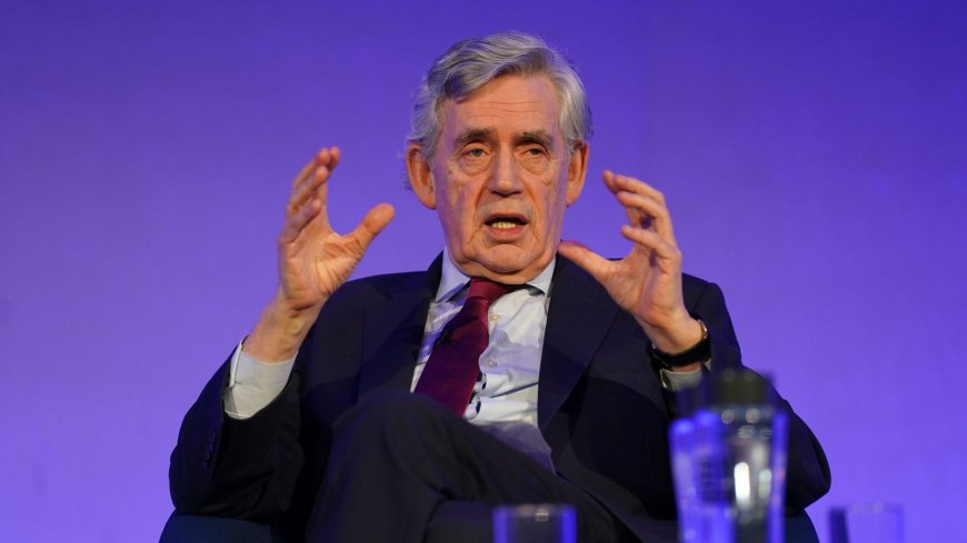 Former UK PM Gordon Brown Says Epstein Was Trafficking Girls Through UK Airport