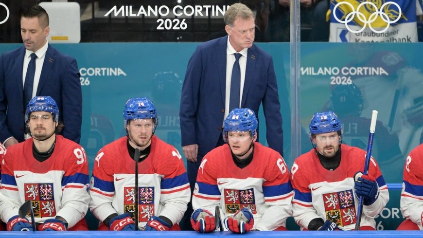 Czechia hockey coach says referees are 'afraid to call anything against Canada' after Olympic loss