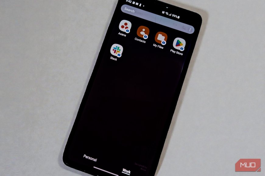 I created a "Work Profile" on my personal phone to keep prying eyes out of my data