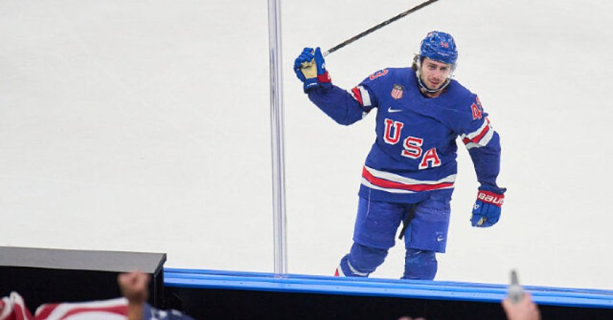 NHL Star Quinn Hughes Hails USA as 'Greatest Country in the World' After Scoring Winning Olympic Goal