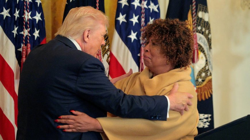 Grandmother urges voters to abandon party loyalty after defending Trump at Black History Month event