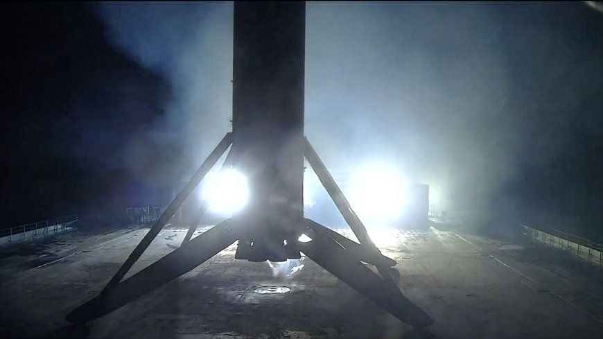 SpaceX lands Falcon 9 rocket in The Bahamas for 2nd time ever (video)