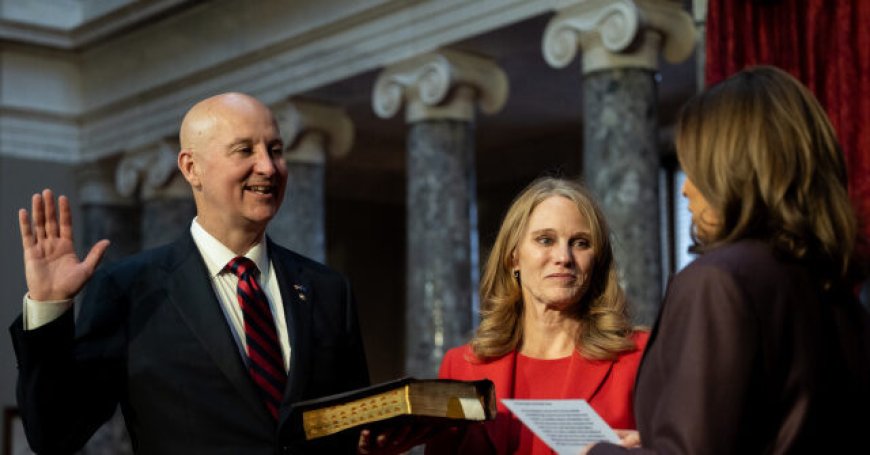 Republican Sen. Pete Ricketts Endorses Democrat Wife in Nebraska Regent Race