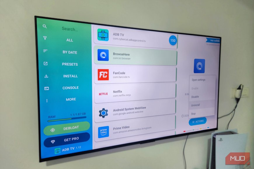I removed all the bloat from my Google TV with this free app