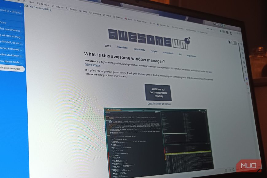 I switched to a tiling window manager and I'm never going back