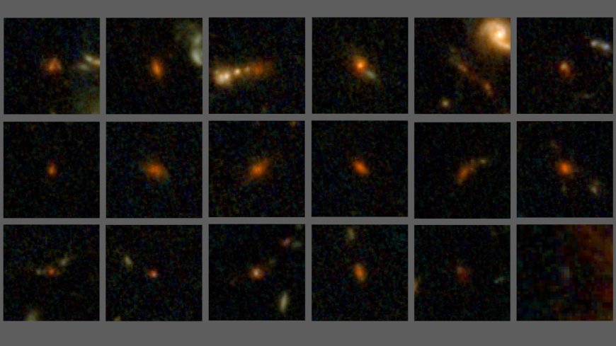 These 70 dusty galaxies at the edge of our universe could rewrite our understanding of the cosmos
