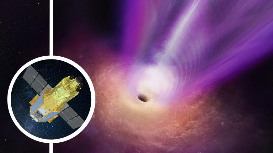 NASA X-ray spacecraft stares into the 'eye of the storm' swirling around supermassive black holes