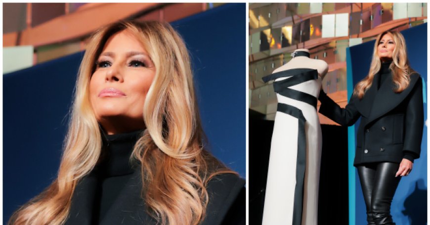 Fashion Notes: Melania Trump Inducts 'Ruthlessly Chic' Inaugural Gown into Smithsonian