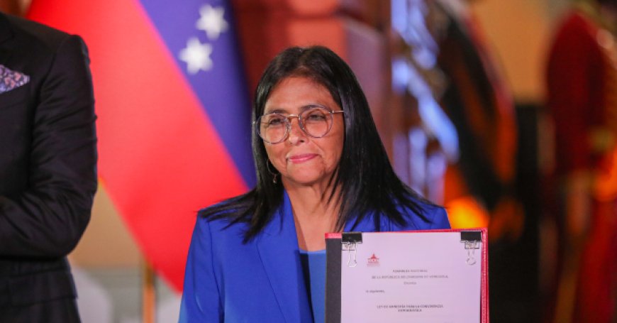 Venezuelan Acting President Delcy Rodriguez Passes Limited Amnesty Law