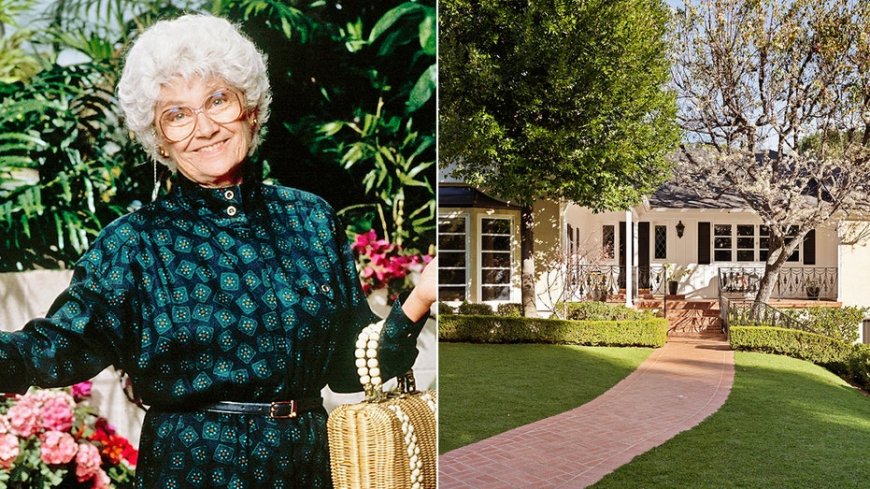 'Golden Girls' star Estelle Getty's former Los Angeles mansion listed for sale at $7.65M