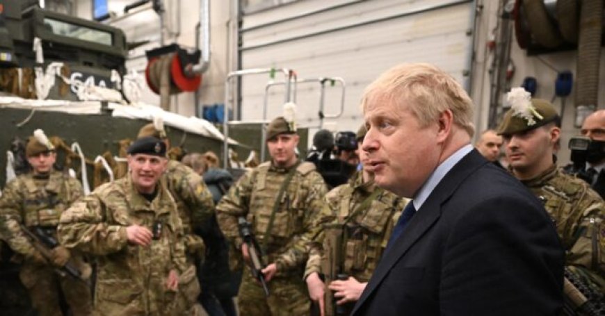 Ex-PM Boris Johnson Calls for British and European Troops to Be Deployed Immediately in Ukraine