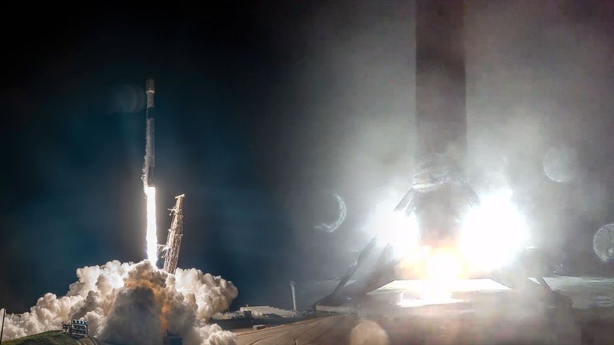 Falcon 9 rocket sets new reuse record on SpaceX's 2nd Starlink launch of the day (video)