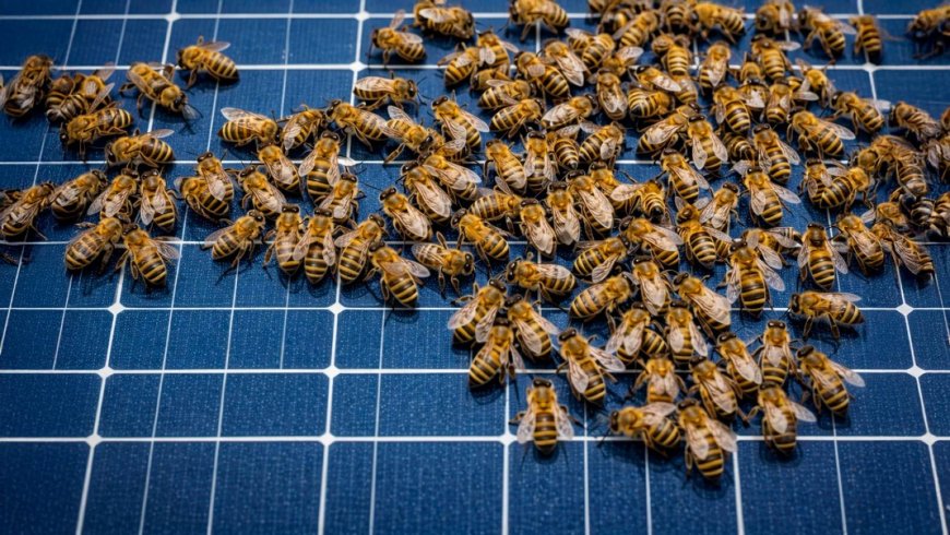 Dark side of solar panels no one is telling you — Bees have started showing strange behavior and now experts find an “energy field”