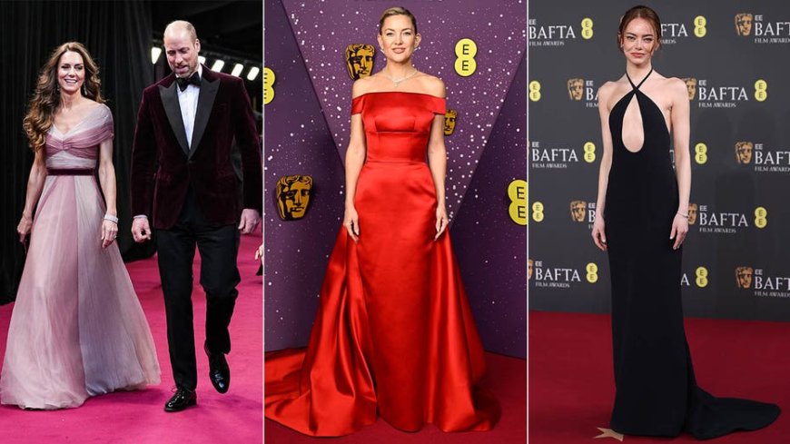 Kate Middleton dazzles alongside Hollywood stars Kate Hudson and Emma Stone at the 2026 BAFTAs