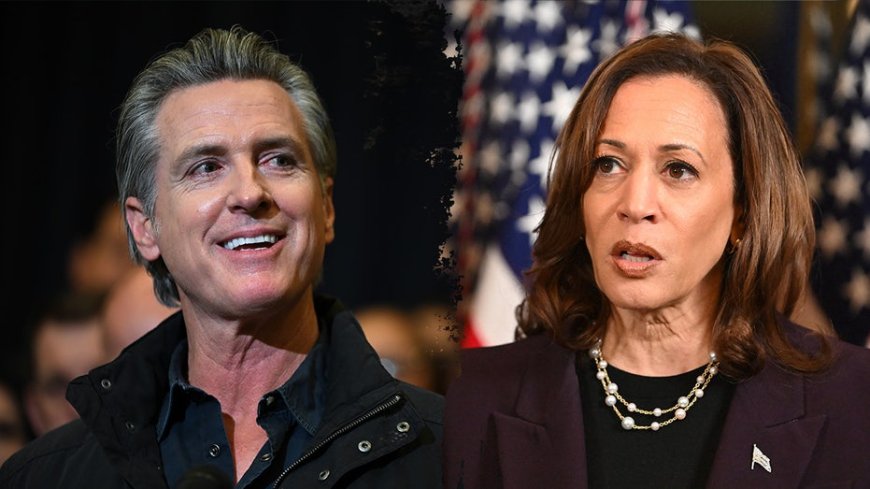 Newsom says 'fate' will decide if he faces off against Harris in 2028 presidential primary