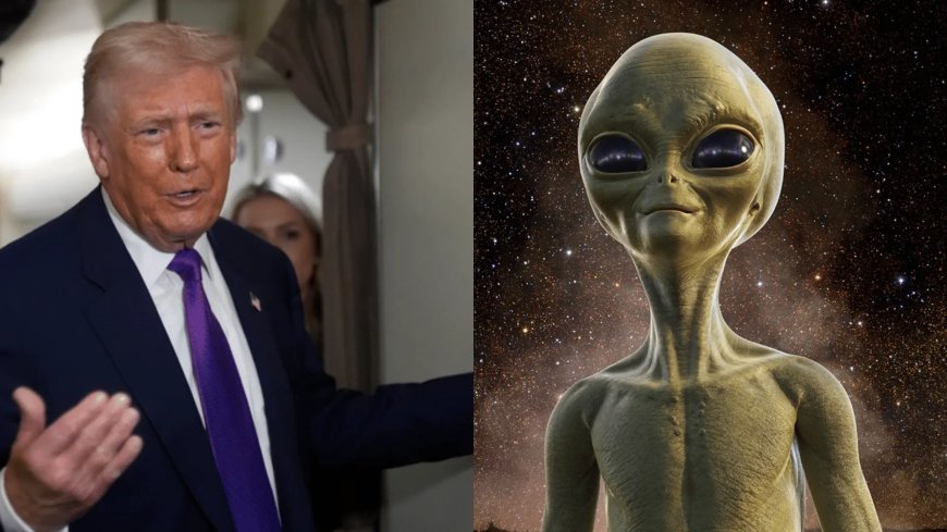 Trump Orders Pentagon To Declassify UFO And Alien Files