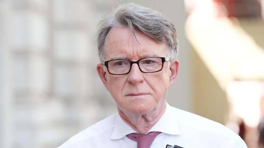 Former UK Ambassador Peter Mandelson Arrested Over Alleged Leaks To Epstein