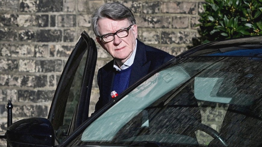 UK government to unseal former ambassador Mandelson documents tied to Jeffrey Epstein probe