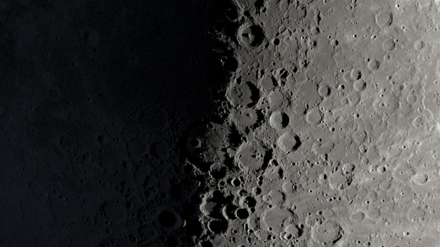 See the half-lit first quarter moon tonight: Look for the shadows of mountains on the lunar surface