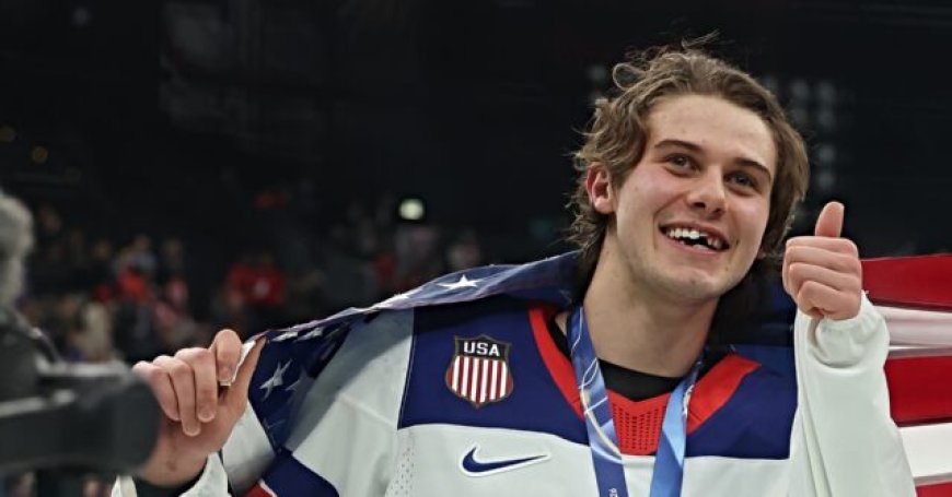 Team USA's Jack Hughes 'Super Excited' to Meet Trump in 'Patriotic' White House Visit