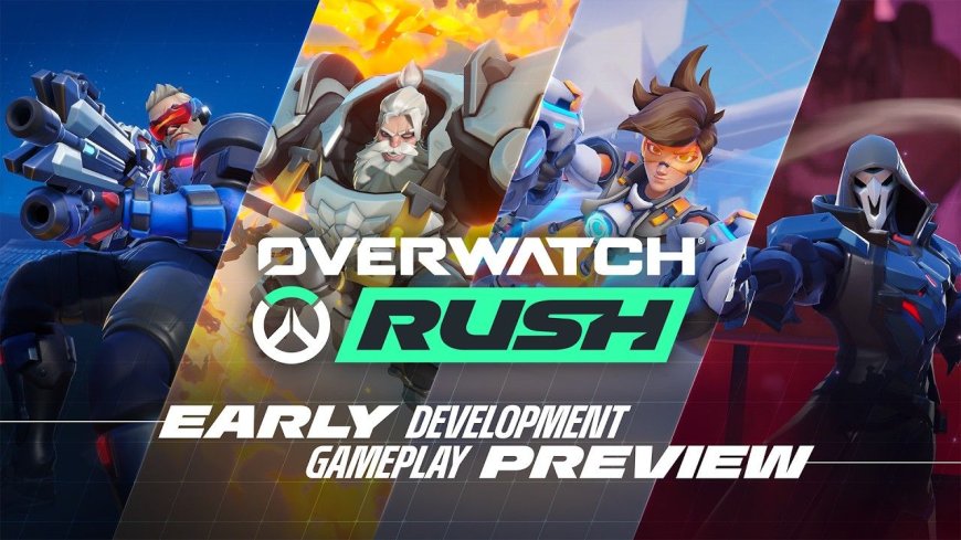 Blizzard just announced Overwatch Rush — a top‑down mobile spin‑off nobody asked for, but honestly looks kind of fun