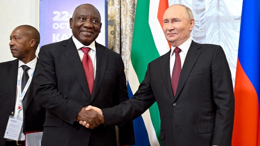 South African president thanks Putin after 17 men ‘lured’ to Russian front lines begin returning home