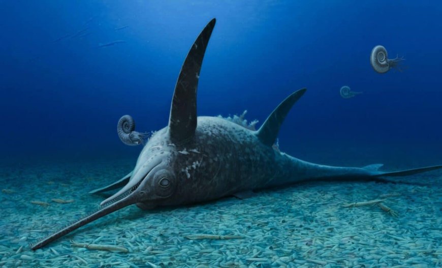 Scientists Unearth “Sword Dragon” Fossil Skeleton from UK Coast, Revealing a New Look at Prehistoric Life