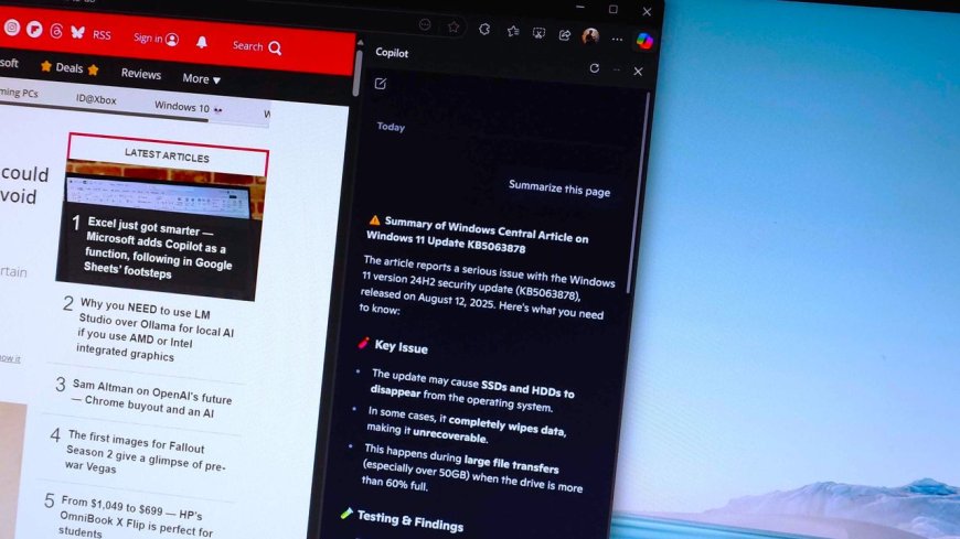Microsoft Copilot and Outlook teamed up to make the worst Edge feature ever — but there's still time to cancel it
