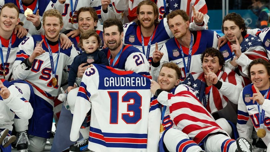Johnny Gaudreau's widow 'thankful' for way Team USA men's hockey honored late husband