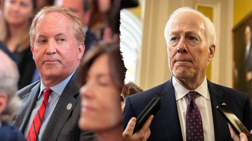 Ken Paxton believes he'll crush 'Fake John Cornyn' even without a Trump endorsement