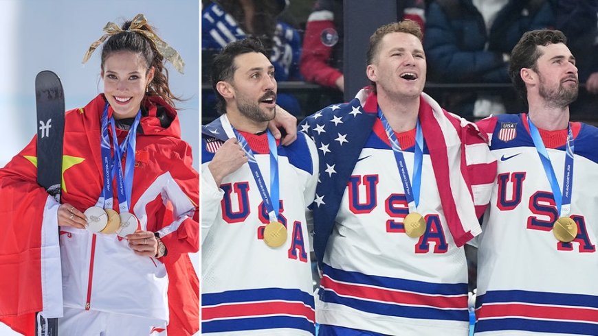 Fox News Sports Huddle Newsletter: Historic hockey gold caps US Olympic triumph, Eileen Gu picks China's flag