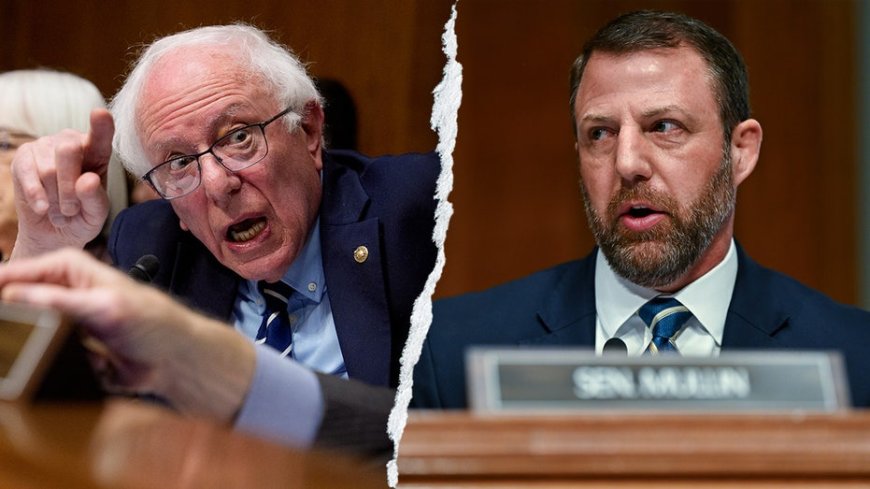 Senators Sanders and Mullin clash in heated Senate hearing exchange: 'You're part of the problem'