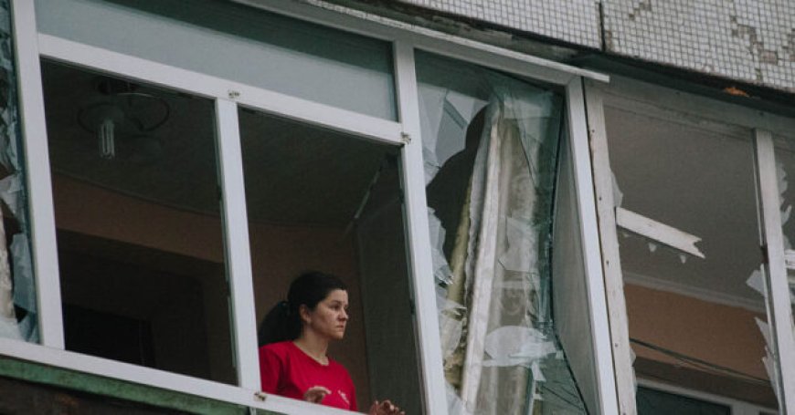 Ukraine Accuses Russia of Major Air Raid That Injured Dozens, Including Children