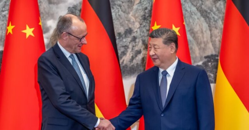 Germany's Merz Calls for Rebalancing of ‘Unhealthy’ Trade Ties with China After Meeting Xi
