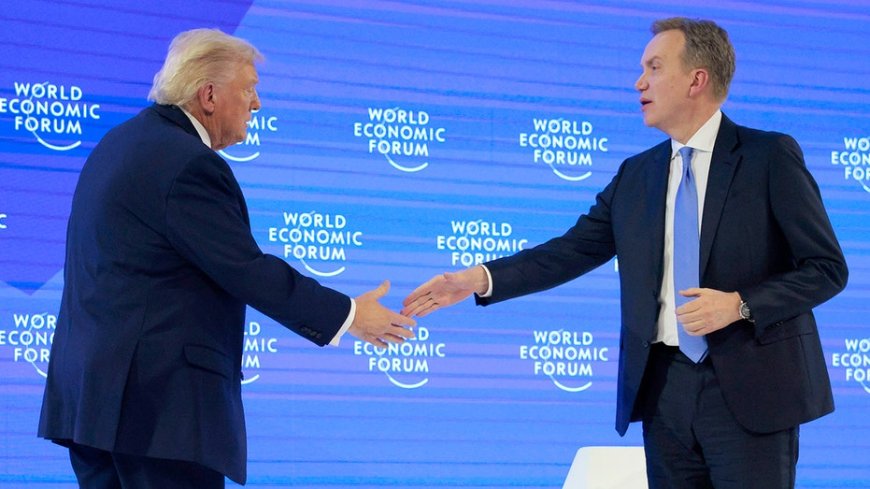 World Economic Forum president and CEO steps down after facing scrutiny over Epstein links