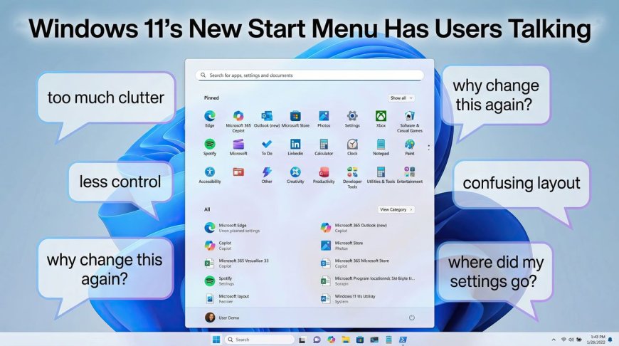 Windows 11’s new Start menu is here, and the community reaction is basically “why is this worse?”