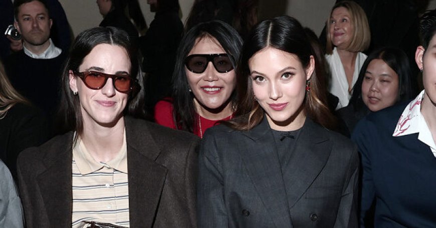 Caitlin Clark Seen Partying with Eileen Gu During Milan Fashion Week