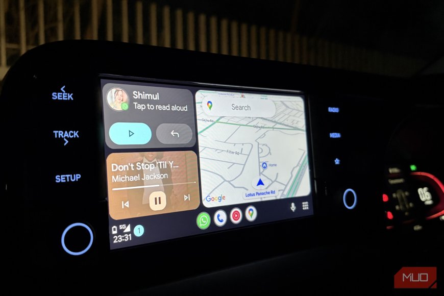 I tried the new Android Auto UI and it's finally not an eyesore
