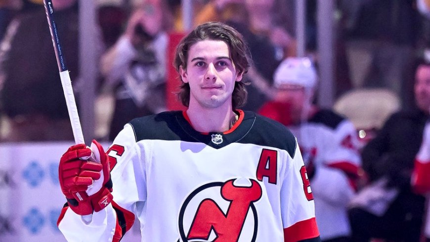 Team USA star Jack Hughes gets another standing ovation from Penguins fans after return from Olympics
