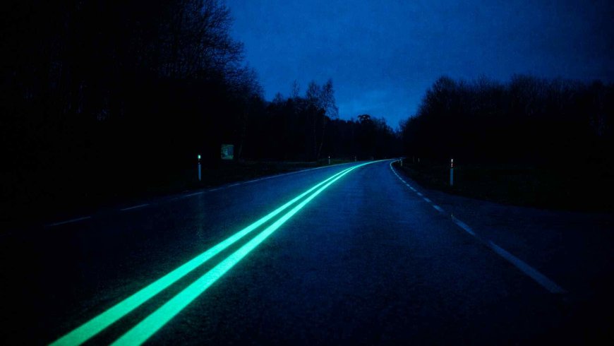 First came the fading paint on dark roads, then debates over safer night driving — And now one state is testing glow-in-the-dark highways that could change how we drive at night
