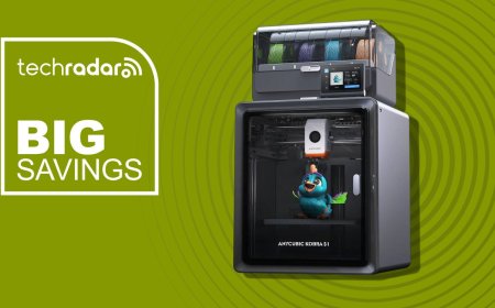 'The precision and quality of the print finish are exceptional': Our 3D printing expert loved the beginner-friendly Anycubic Kobra S1 and it's $320 off right now