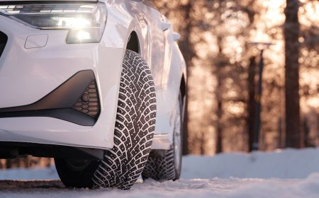 Get a grip — this world-first winter tyre can automatically deploy studs when it detects freezing road conditions